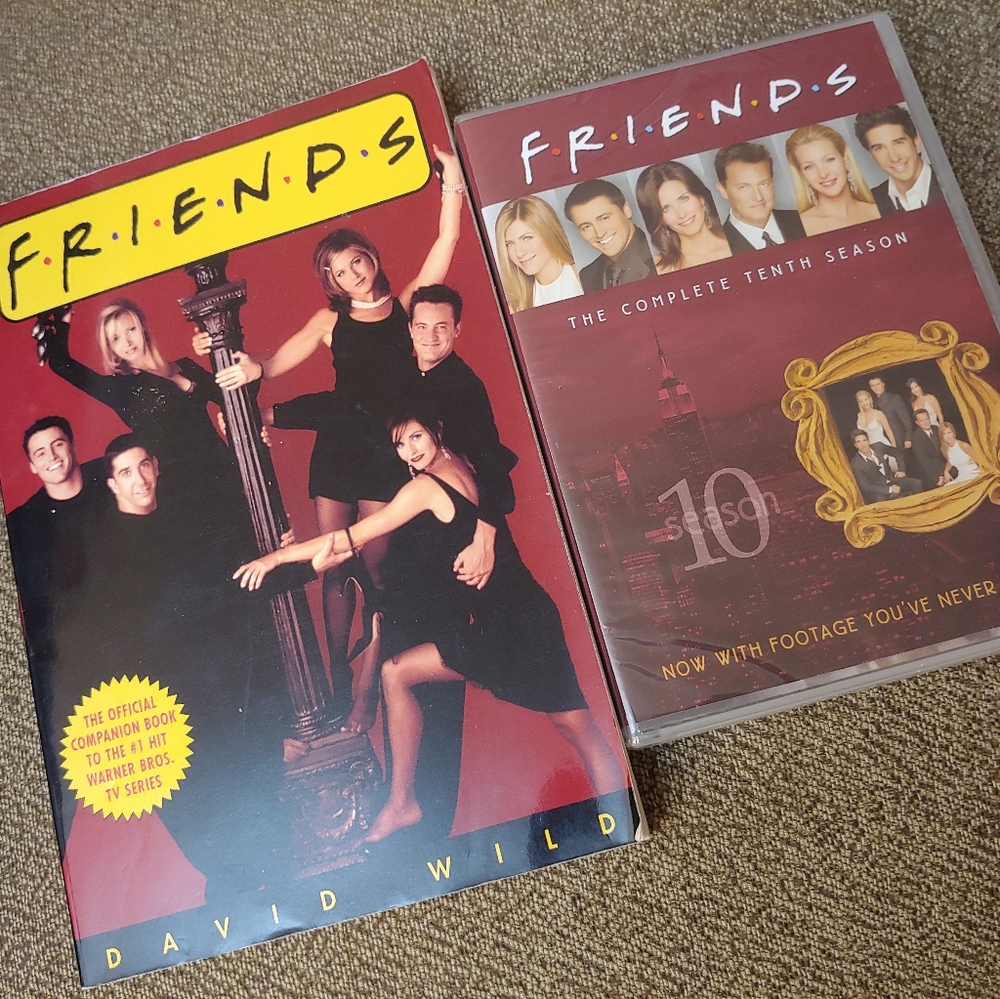 Friends 📺 Companion Book and 10th Season DVD